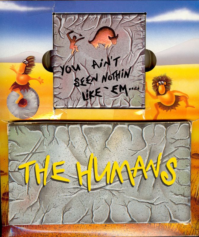 Inside Cover for The Humans (Amiga): Right Flap