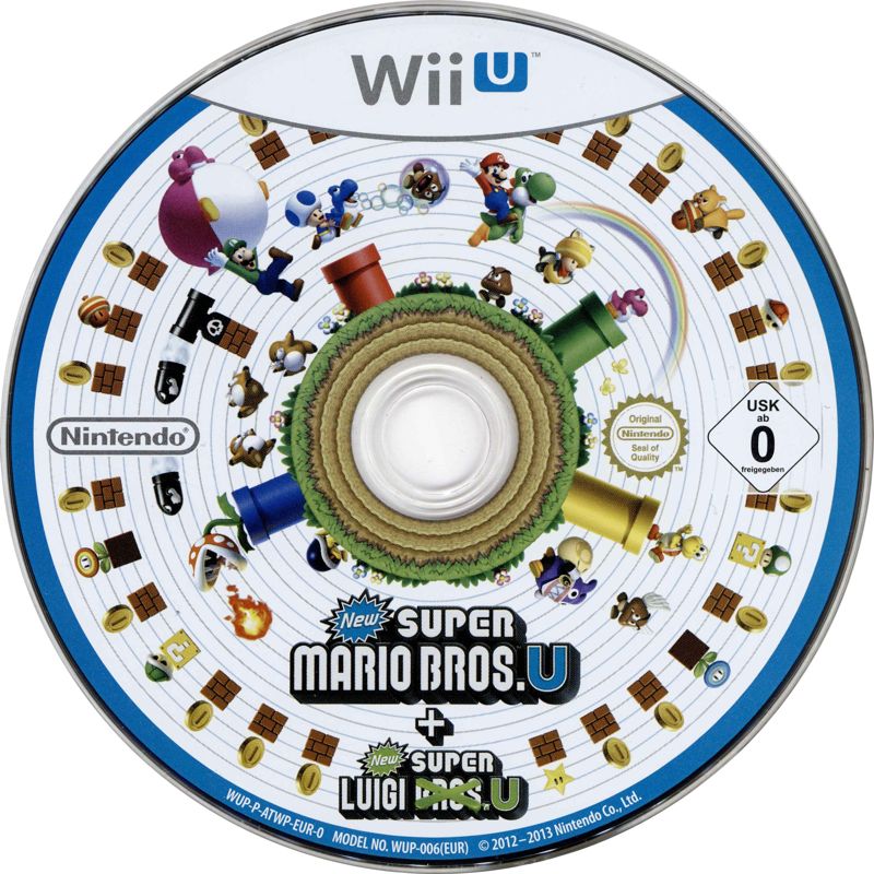 Media for New Super Mario Bros. U + New Super Luigi U (Wii U) (Nintendo Selects release)