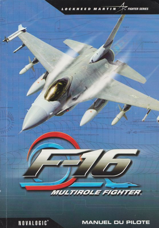 Manual for F-16 Multirole Fighter (Windows): Front (96-page)