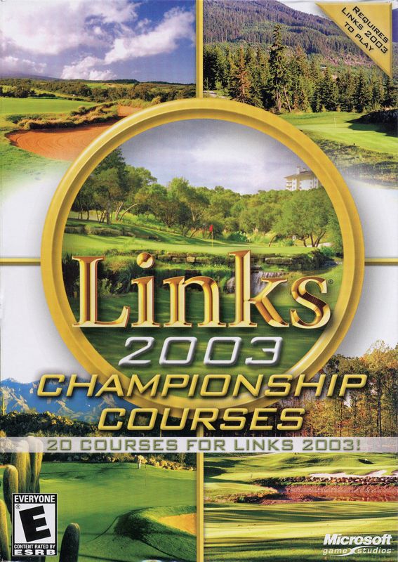 Front Cover for Links 2003: Championship Courses (Windows)