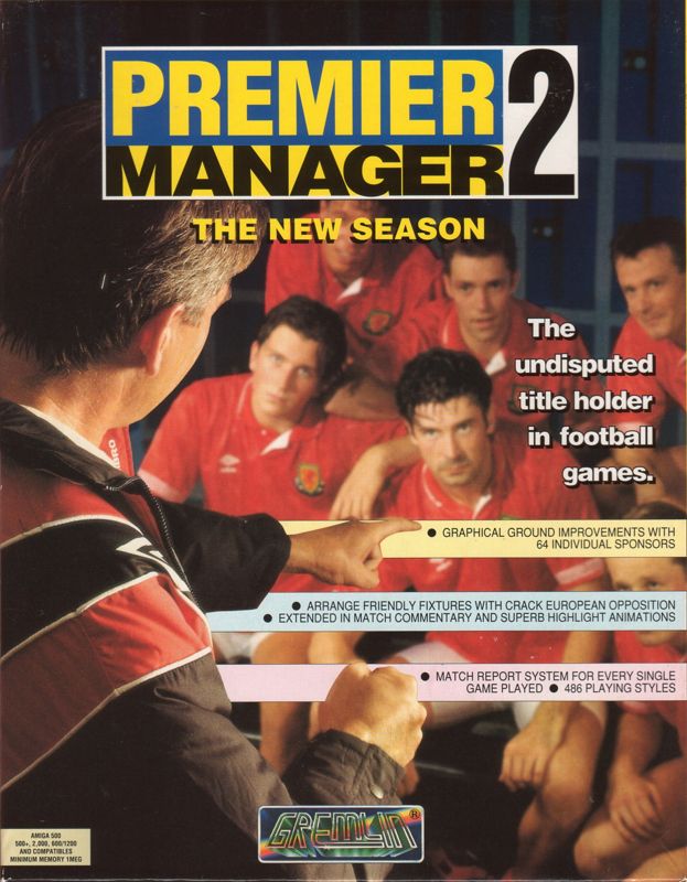 Front Cover for Premier Manager 2 (Amiga)