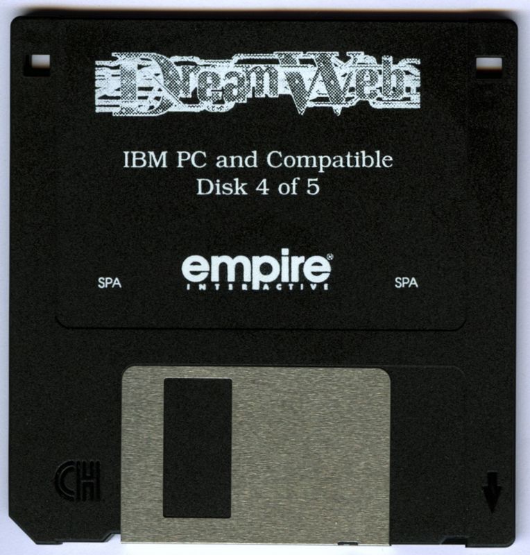 Media for DreamWeb (DOS): Disk 4