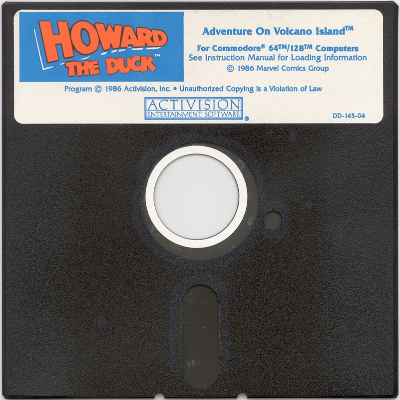 Media for Howard the Duck (Commodore 64)