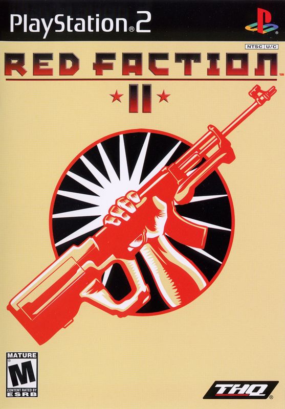 Front Cover for Red Faction II (PlayStation 2)