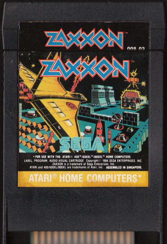 Media for Zaxxon (Atari 8-bit)
