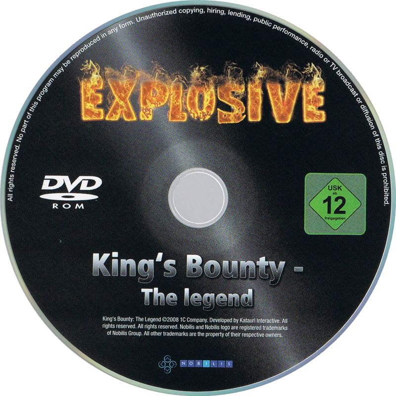 Media for King's Bounty: The Legend (Windows) (Explosive release)