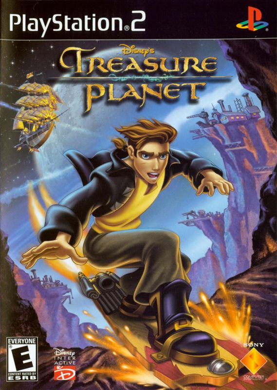 Front Cover for Disney's Treasure Planet (PlayStation 2)