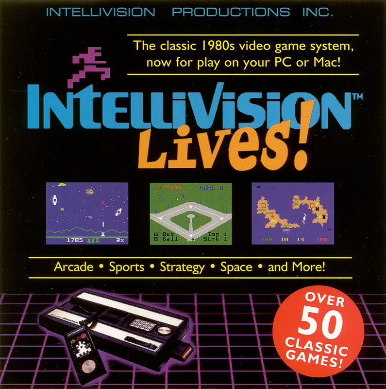 Front Cover for Intellivision Lives! (Macintosh and Windows)