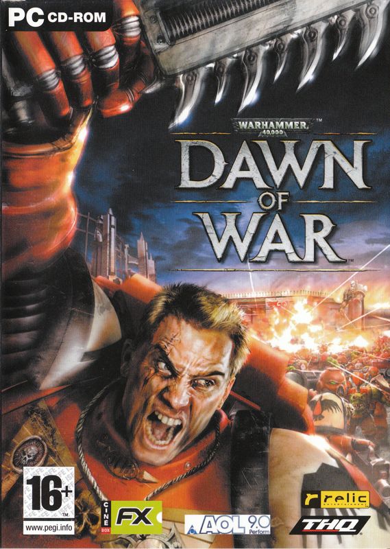 Front Cover for Warhammer 40,000: Dawn of War (Windows)