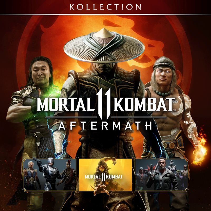 Front Cover for Mortal Kombat 11: Aftermath Kollection (PlayStation 4) (download release)