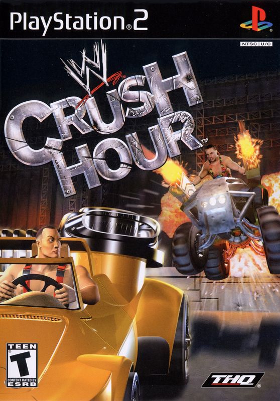 Front Cover for WWE Crush Hour (PlayStation 2)