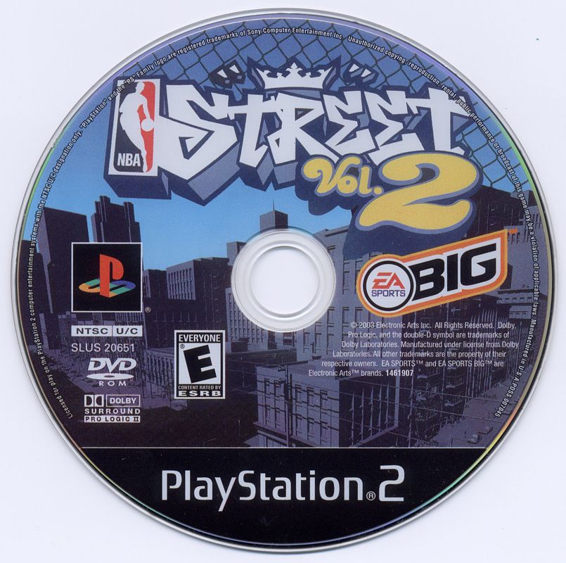 Media for NBA Street Vol. 2 (PlayStation 2)