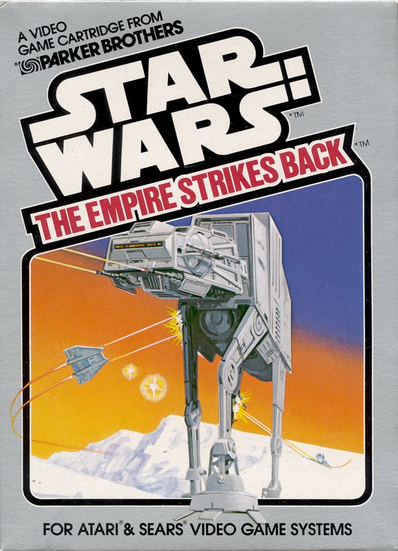 Front Cover for Star Wars: The Empire Strikes Back (Atari 2600)