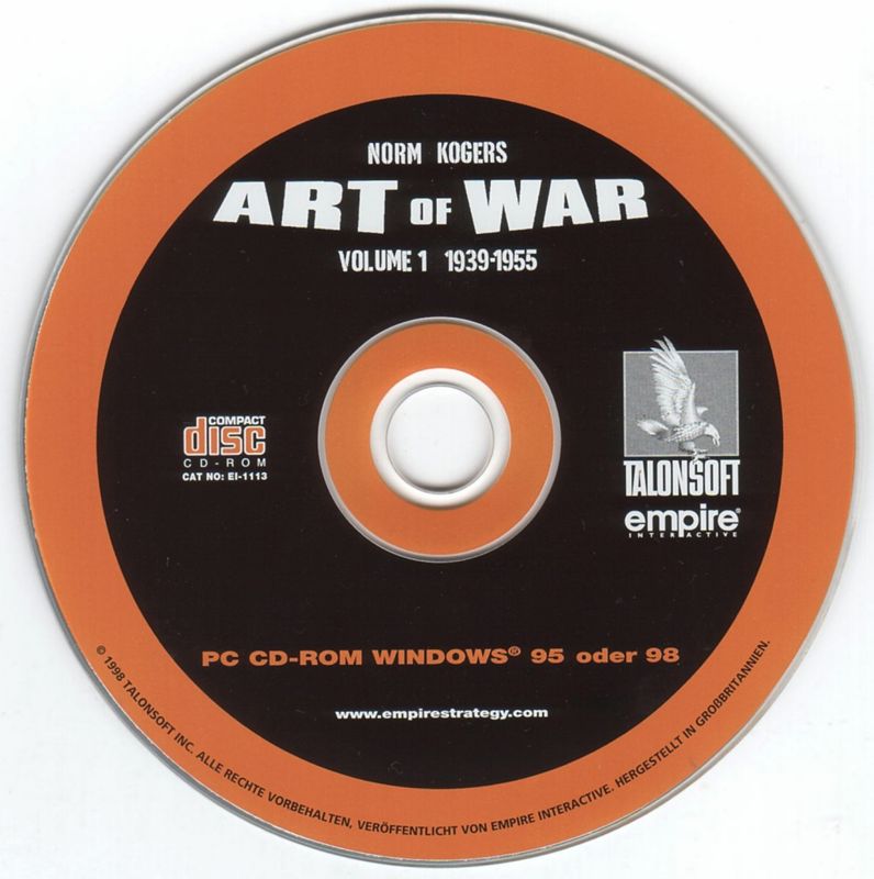 Media for Norm Koger's The Operational Art of War Vol 1: 1939-1955 (Windows)