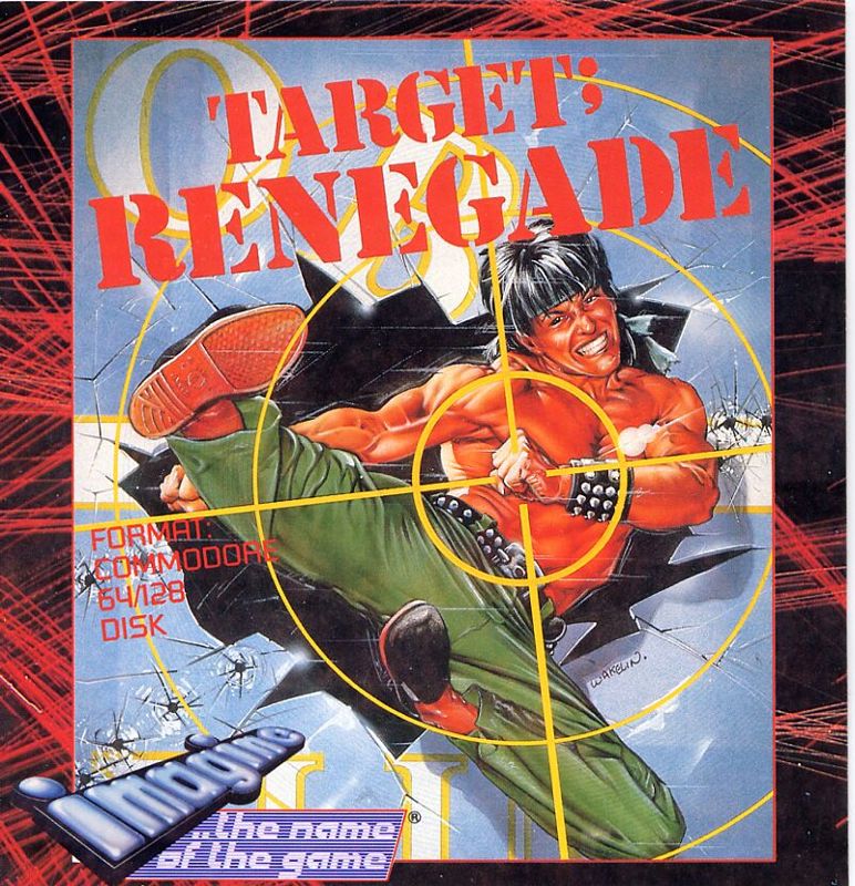 Front Cover for Target: Renegade (Commodore 64)