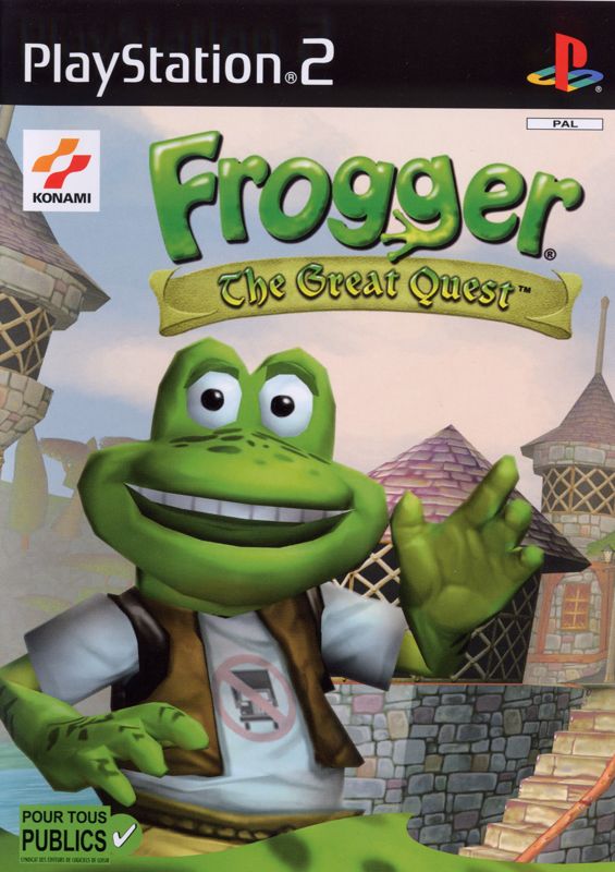 Front Cover for Frogger: The Great Quest (PlayStation 2)