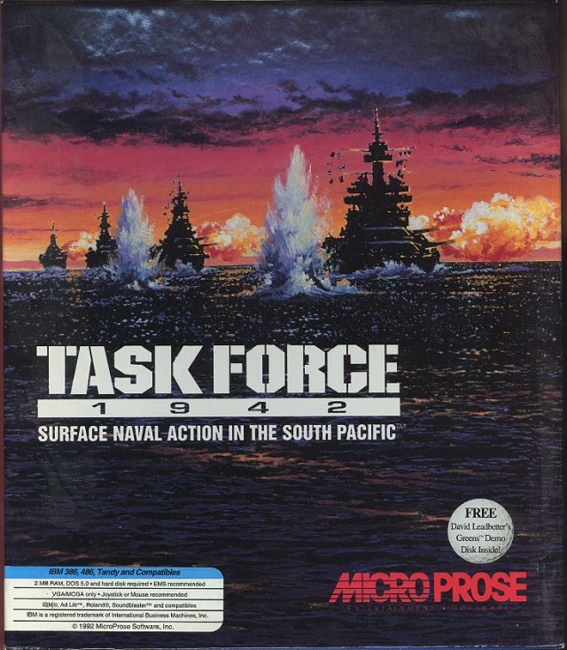 Front Cover for Task Force 1942 (DOS)