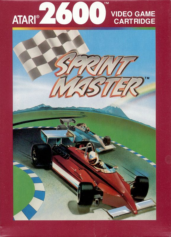 Front Cover for Sprint Master (Atari 2600)