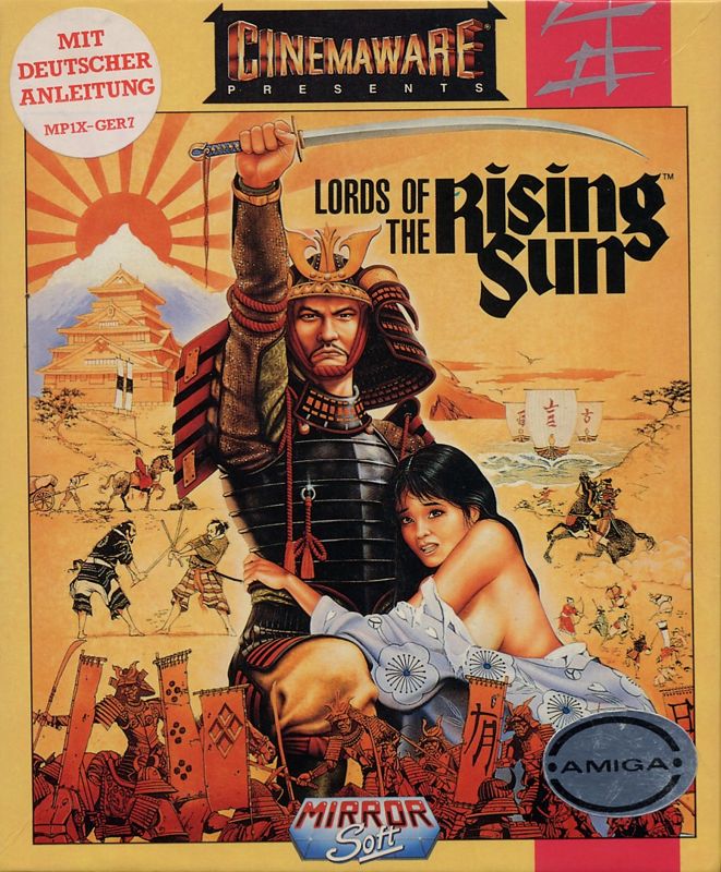 Front Cover for Lords of the Rising Sun (Amiga)