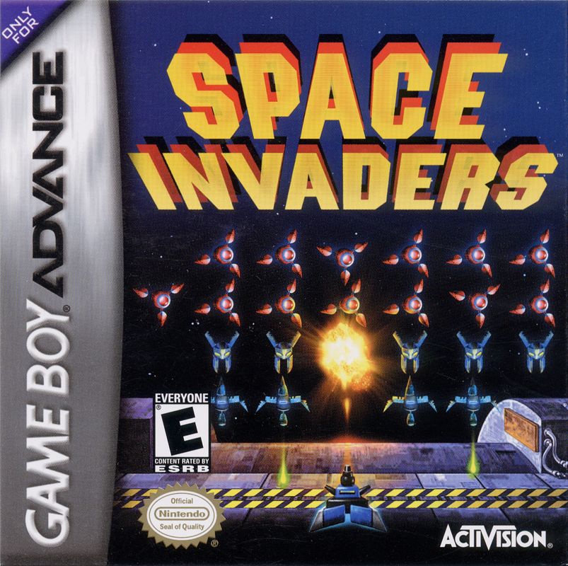 Front Cover for Space Invaders (Game Boy Advance)