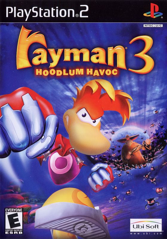 Front Cover for Rayman 3: Hoodlum Havoc (PlayStation 2)