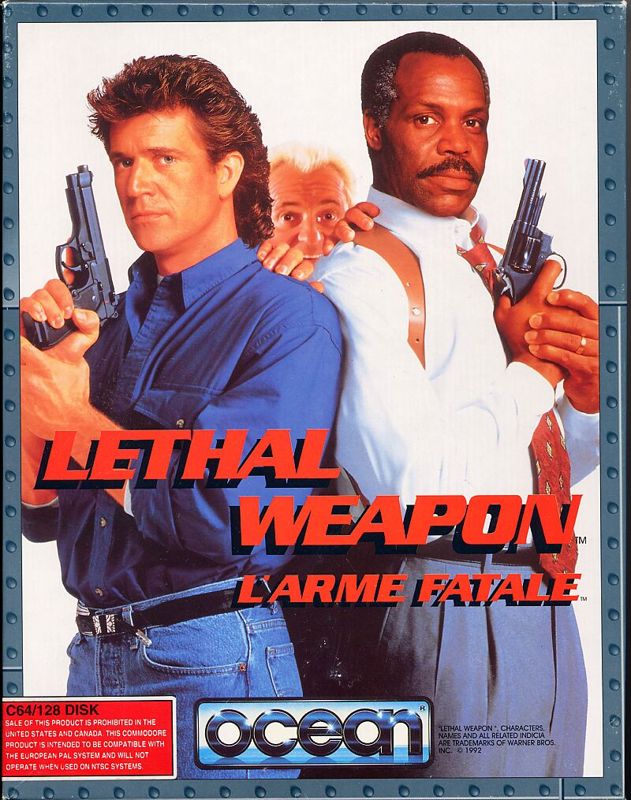 Front Cover for Lethal Weapon (Commodore 64)