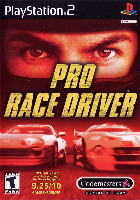 Front Cover for Pro Race Driver (PlayStation 2)
