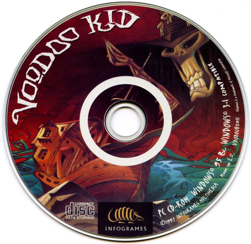 Media for VooDoo Kid (Windows and Windows 3.x)