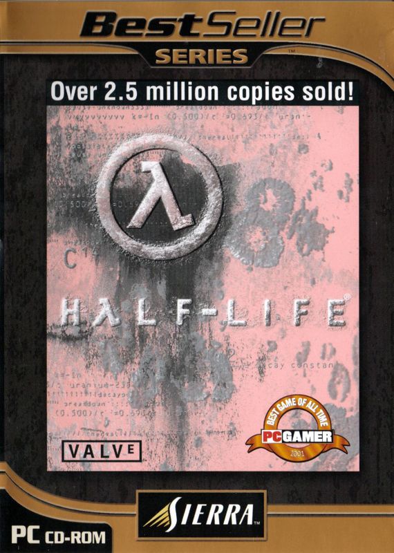Front Cover for Half-Life (Windows) (BestSeller Series release (2001))