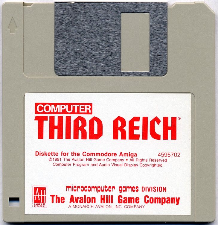 Media for Third Reich (Amiga)