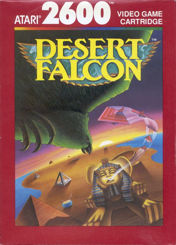 Front Cover for Desert Falcon (Atari 2600)