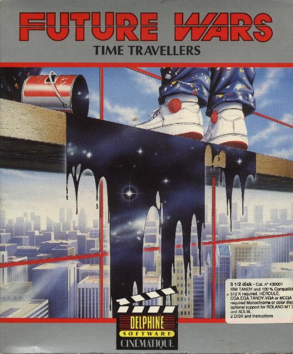 Front Cover for Future Wars: Adventures in Time (DOS)