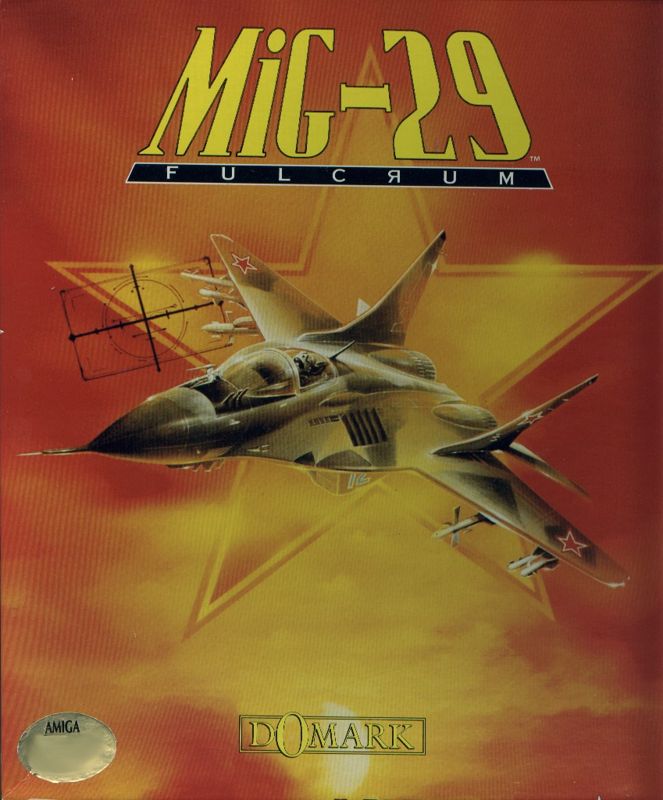 Front Cover for MiG-29 Fulcrum (Amiga)