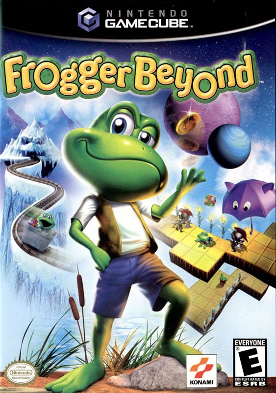 Front Cover for Frogger Beyond (GameCube)