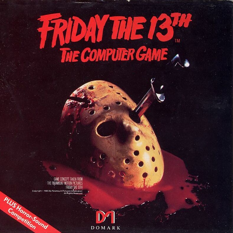 Front Cover for Friday the 13th (Commodore 64) (disk release in plastic box)