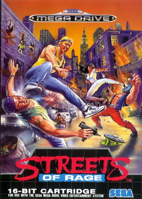 Front Cover for Streets of Rage (Genesis)