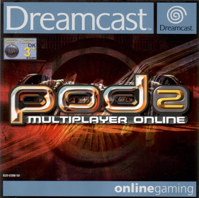 Front Cover for POD SpeedZone (Dreamcast)