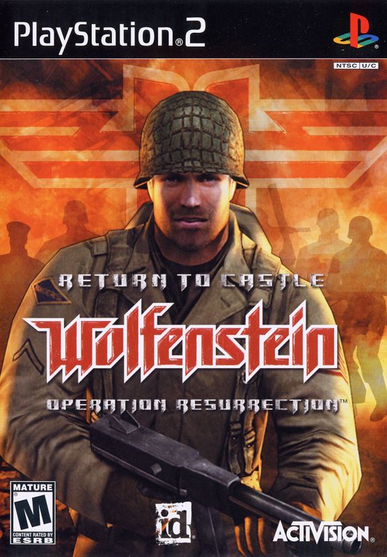 Front Cover for Return to Castle Wolfenstein: Operation Resurrection (PlayStation 2)