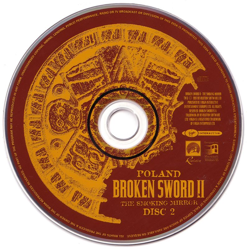 Media for Broken Sword: The Smoking Mirror (Windows): Disc 2