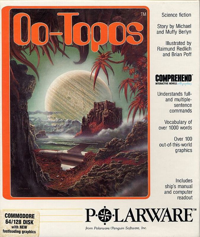 Front Cover for Oo-Topos (Commodore 64)