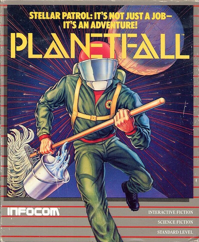 Front Cover for Planetfall (Commodore 64)