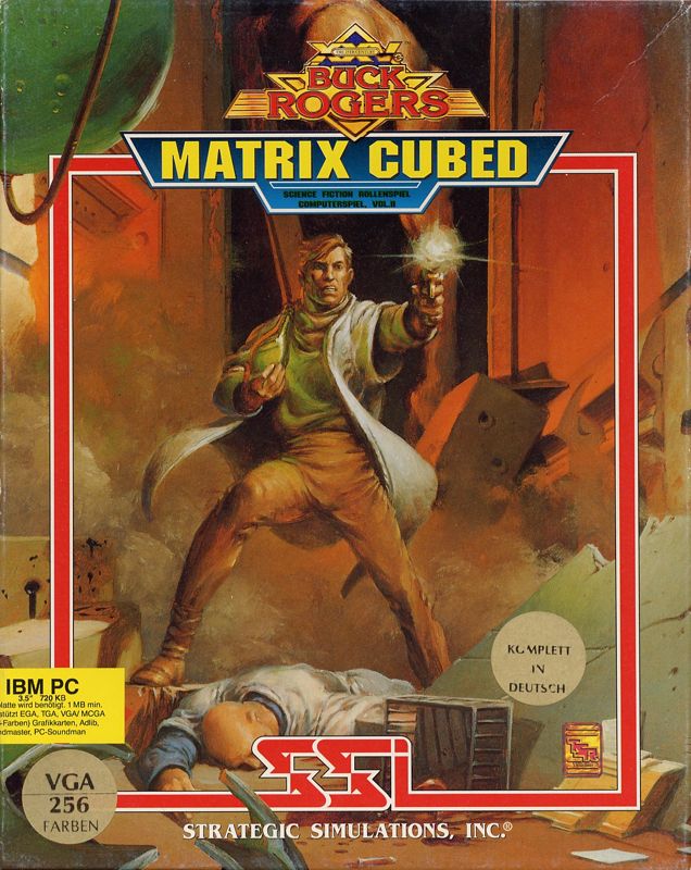 Front Cover for Buck Rogers: Matrix Cubed (DOS)