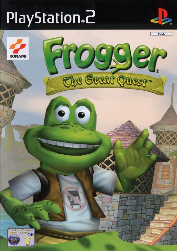 Front Cover for Frogger: The Great Quest (PlayStation 2)