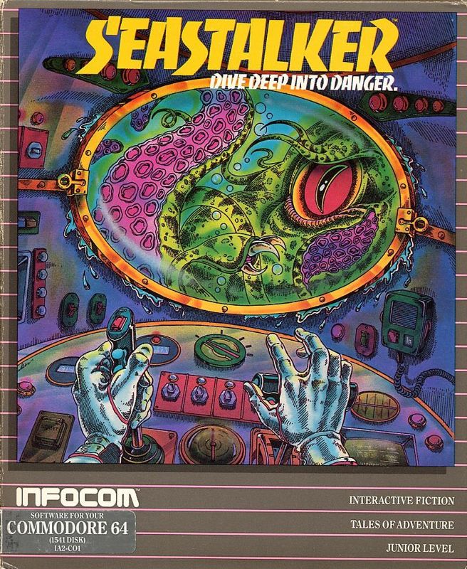 Front Cover for Seastalker (Commodore 64)