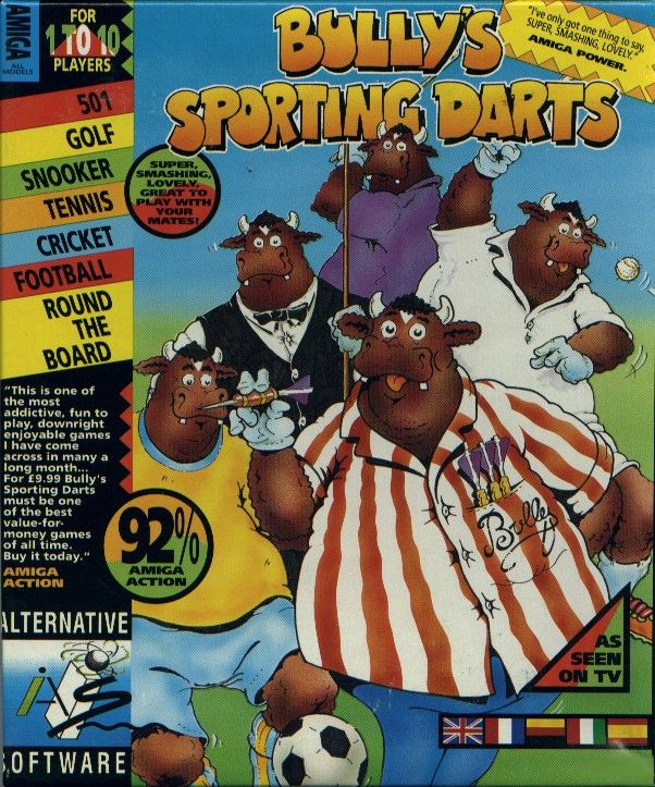 Front Cover for Bully's Sporting Darts (Amiga)