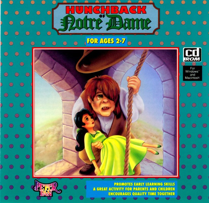 Other for Hunchback of Notre Dame (Macintosh and Windows 3.x): Jewel case front