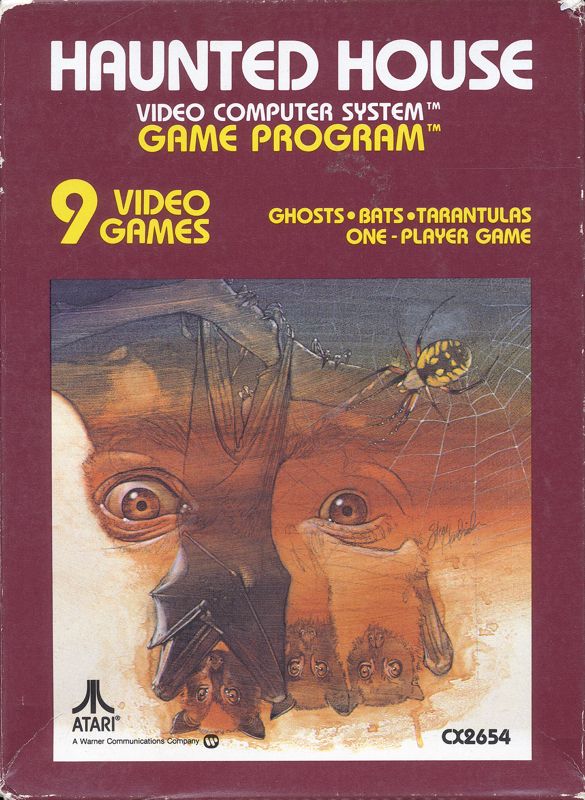 Front Cover for Haunted House (Atari 2600)