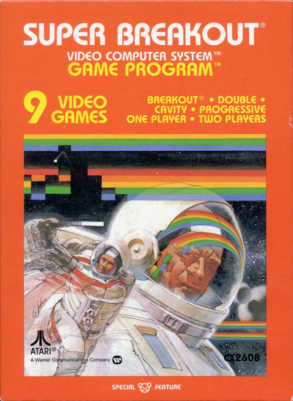 Front Cover for Super Breakout (Atari 2600)