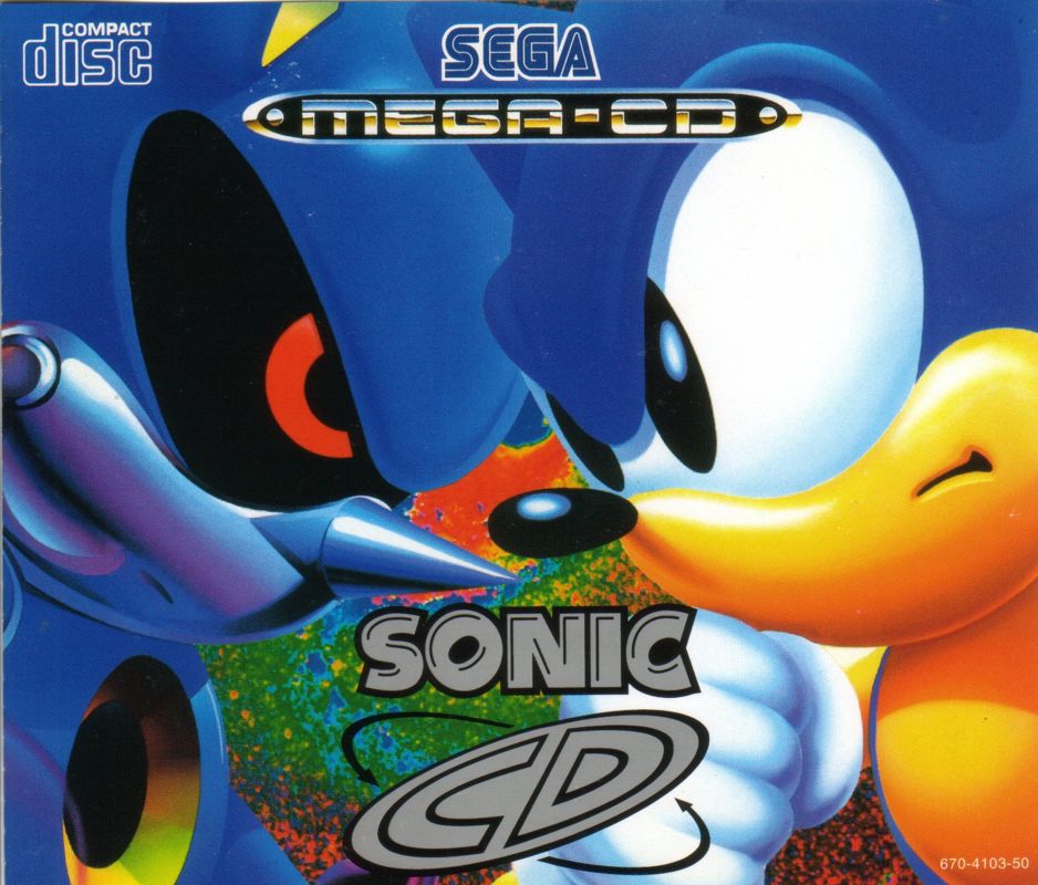 Front Cover for Sonic CD (SEGA CD)