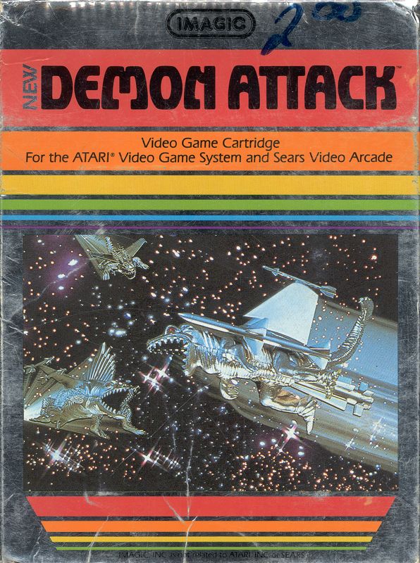 Front Cover for Demon Attack (Atari 2600)